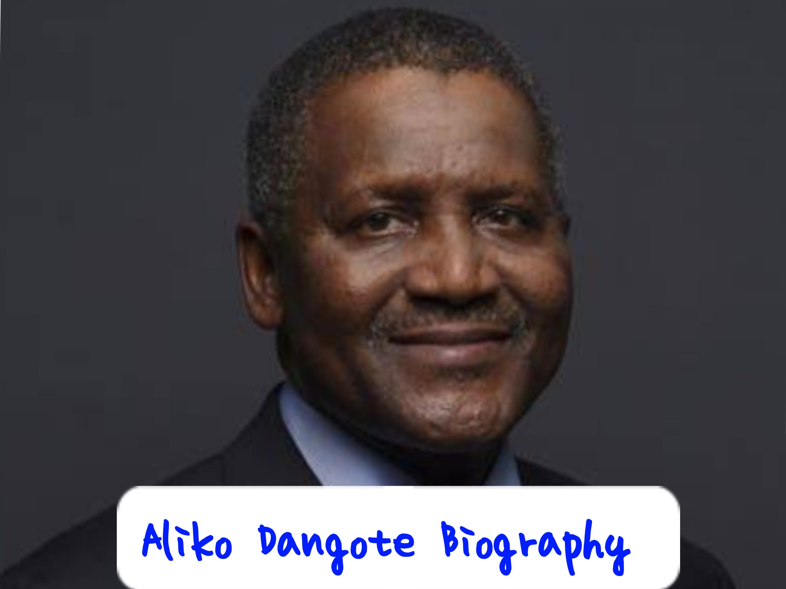 Aliko Dangote Biography