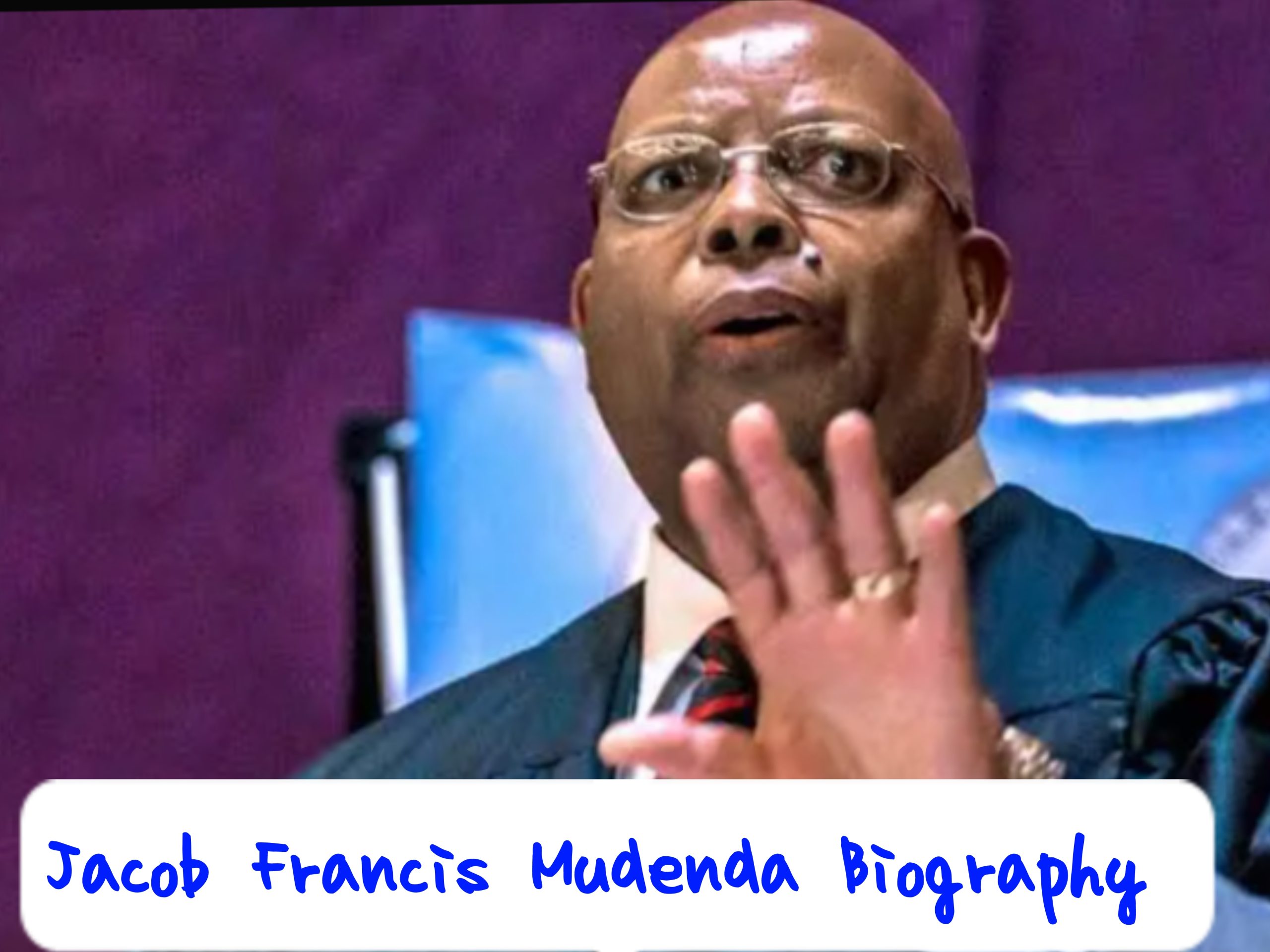 Jacob Francis Mudenda Biography