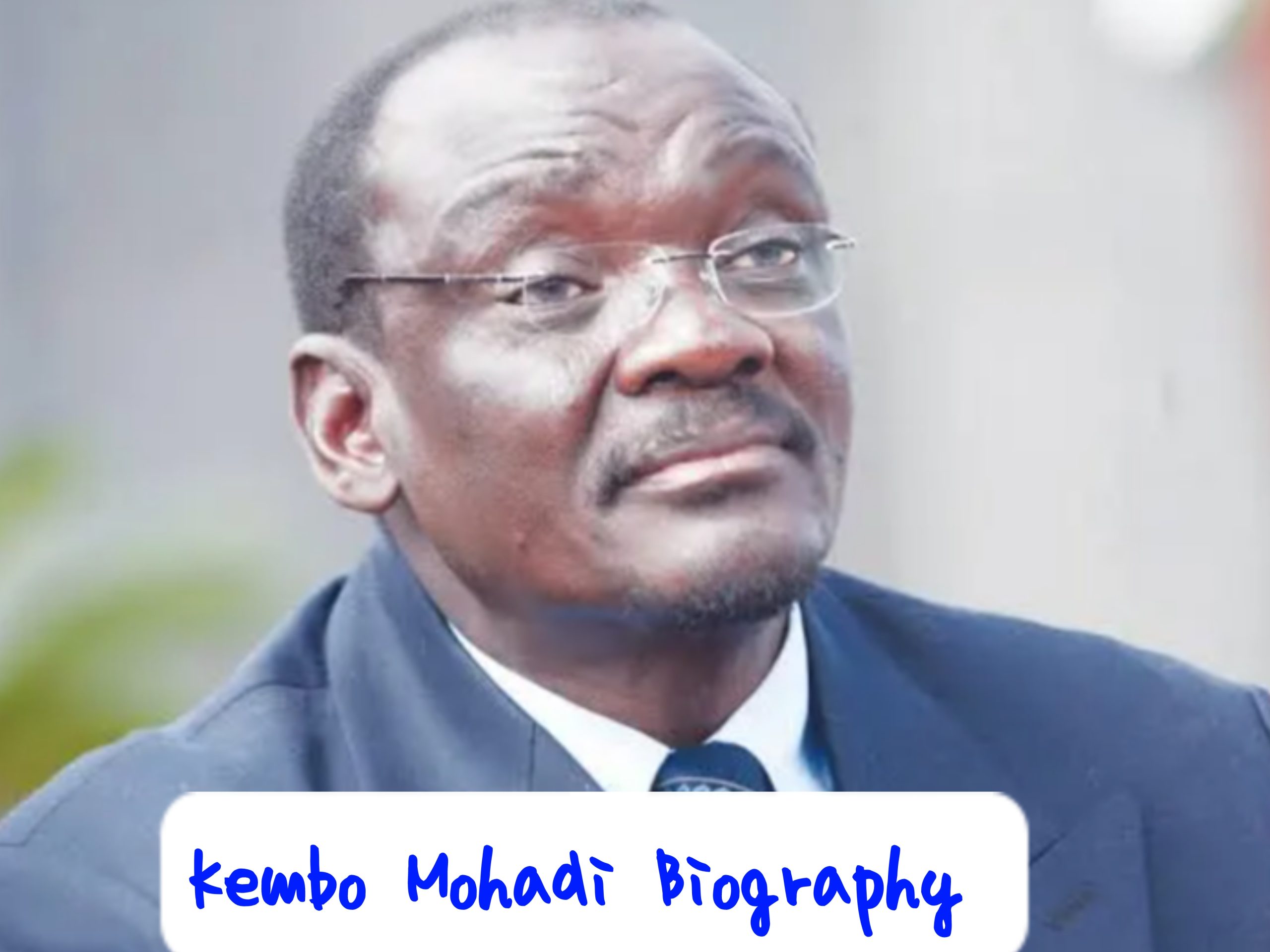 Kembo Mohadi Biography